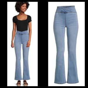 NWT Retro Crossover Flare Jeans